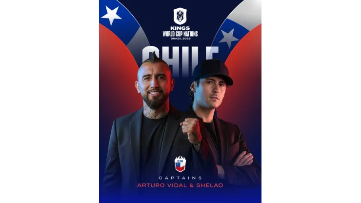 Este sábado comienza la Kings League con el debut de Chile en el torneo.