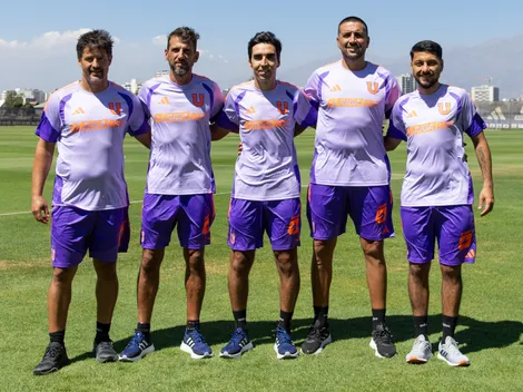 Paqui mostró todo su cuerpo técnico en la U con sorpresas