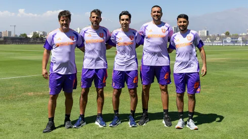 El cuerpo técnico de Francisco Meneghini en la U.