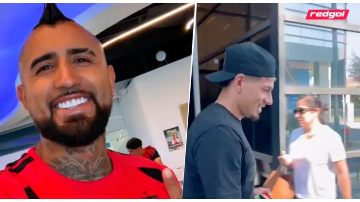 Vidal fue el primero en llegar y Saldivia podría irse a Brasil