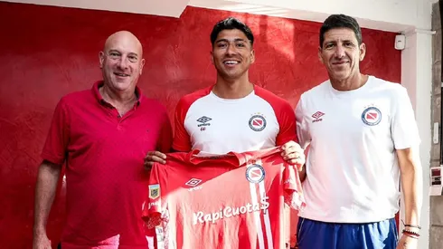 Cortés ya está en Argentina.