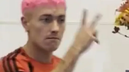 Cristián Zavala se viralizó por su primera reacción en su vuelta a Colo Colo.