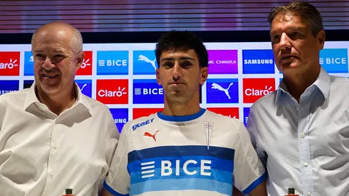 Justo Giani, presentado como refuerzo de la UC.