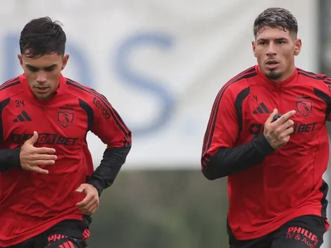 La imagen de Pizarro y Saldivia en Colo Colo que llamó la atención