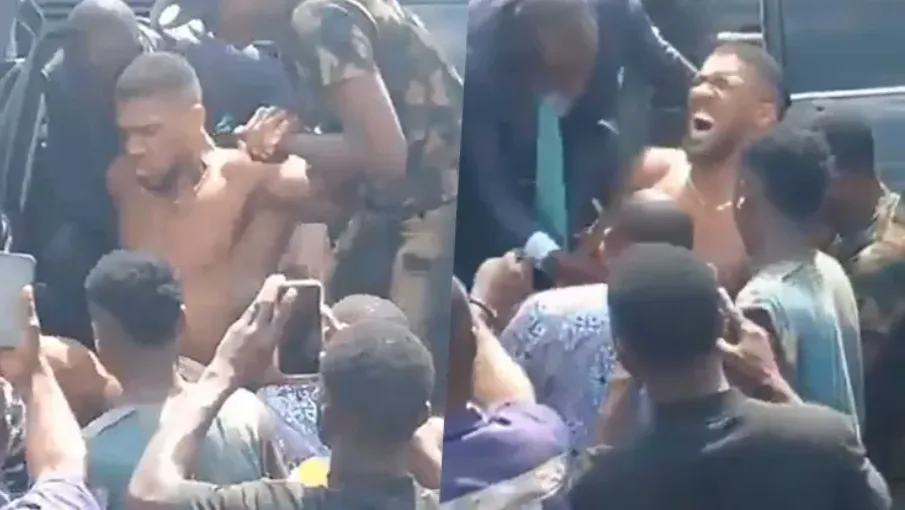 Anthony Joshua sufrió un accidente en la que fallecieron dos de sus amigos