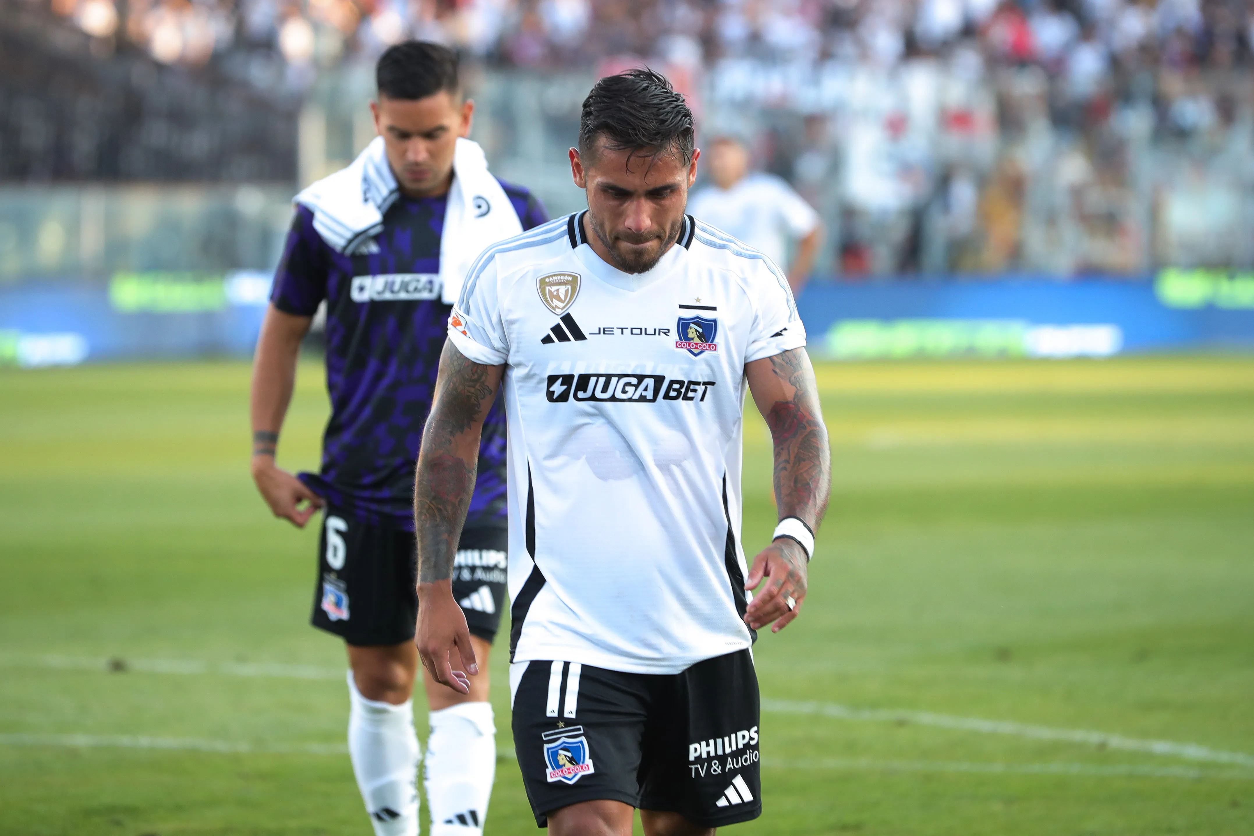 Marcos Bolados interesa en cuatro clubes luego de conocerse sus ganas de salir de Colo Colo. Foto: Photosport.