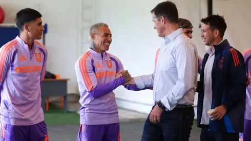 Eduardo Vargas adelantó sus entrenamientos con la U.