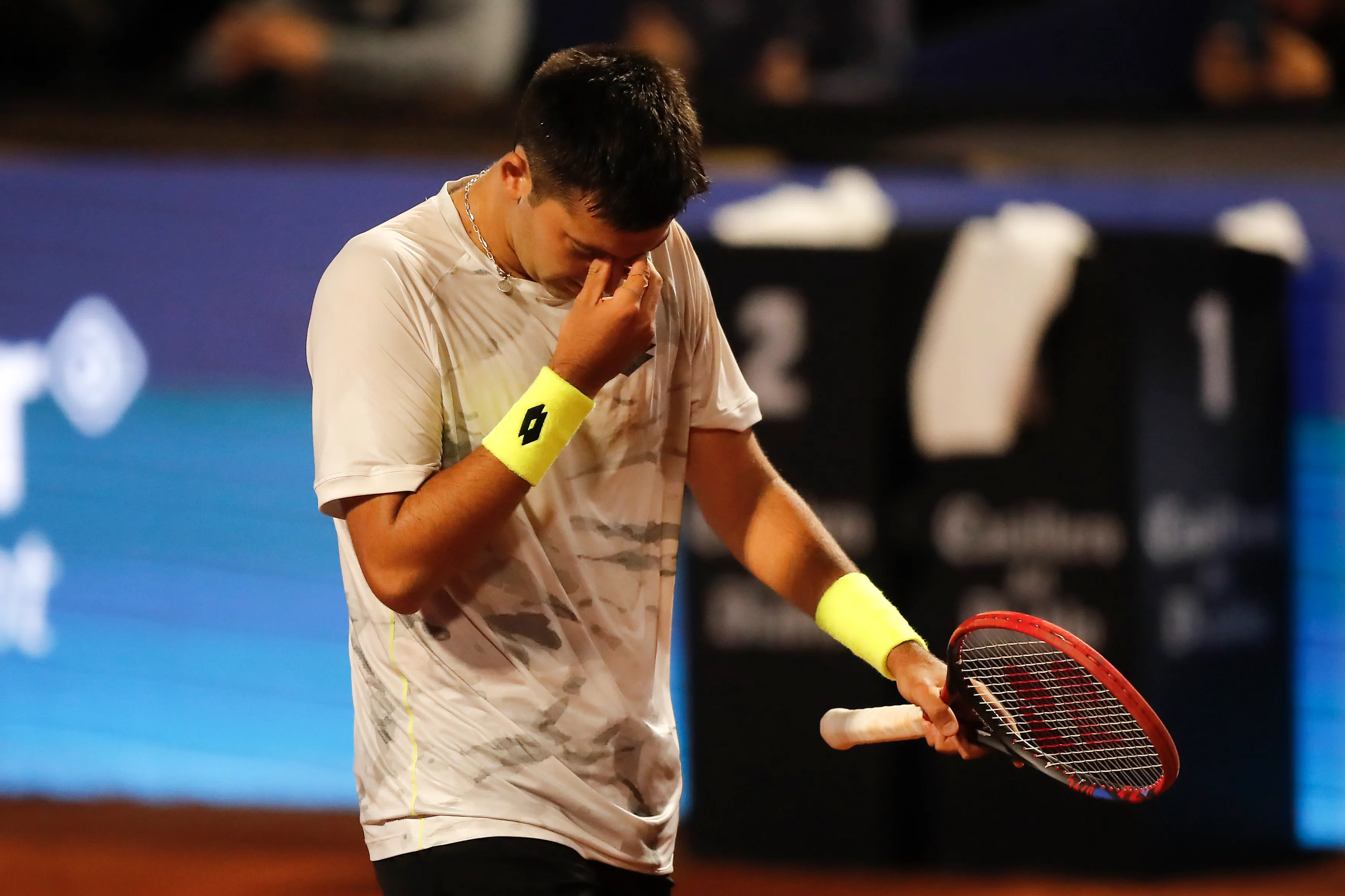 El chileno no pudo nuevamente contra el australiano McCabe