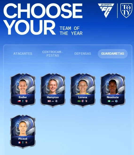 Endler figura entre las candidatas a los TOTY 2026. (Foto: Captura)