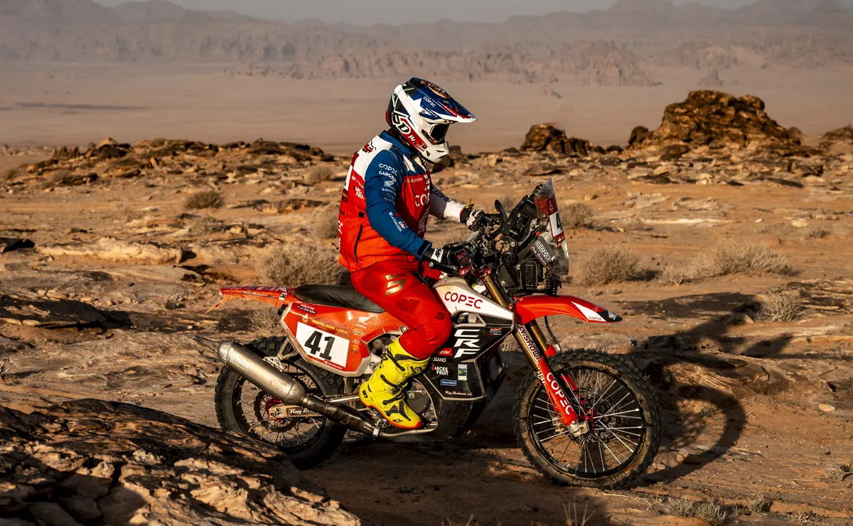 Ruy Barbosa, la sorpresa del Dakar a pesar de complicación