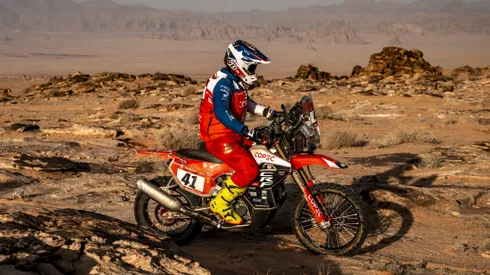 Ruy Barbosa debuta en el Dakar y lo ha hecho muy bien
