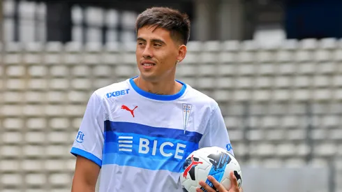 Palavecino fue presentado como flamante nuevo refuerzo de la UC.