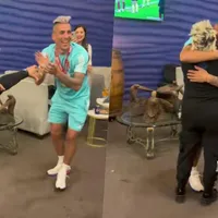 La emotiva despedida de Isabel Berríos a Leandro Fernández en la U