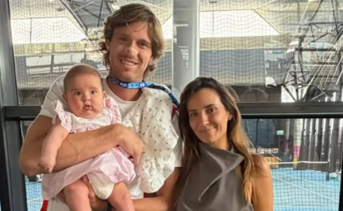Australian Open: credencial especial para hija de Nicolás Jarry