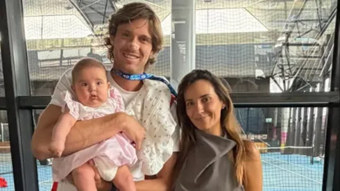 Nico Jarry estará con su hija Celeste en el Australian Open