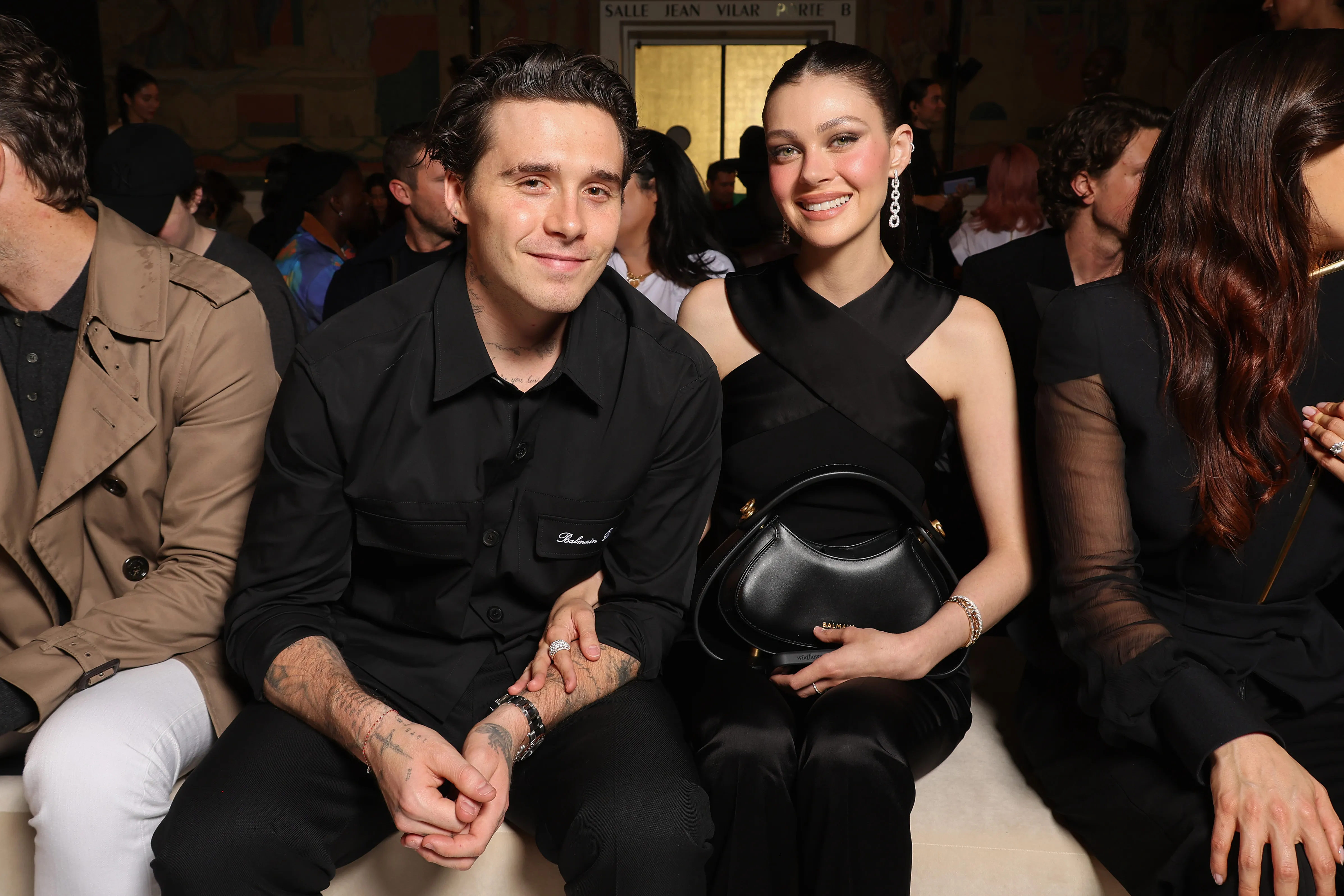 Brooklyn y Nicola Peltz se casaron en 2022. (Photo by Pascal Le Segretain/Getty Images for Balmain)