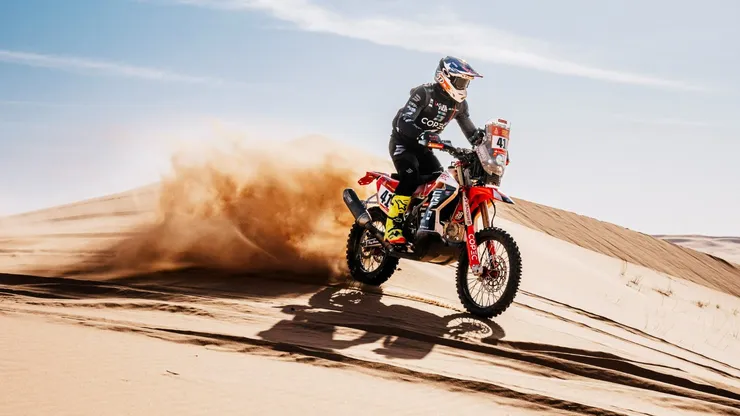 Ruy Barbosa compitiendo en el Rally Dakar 2026