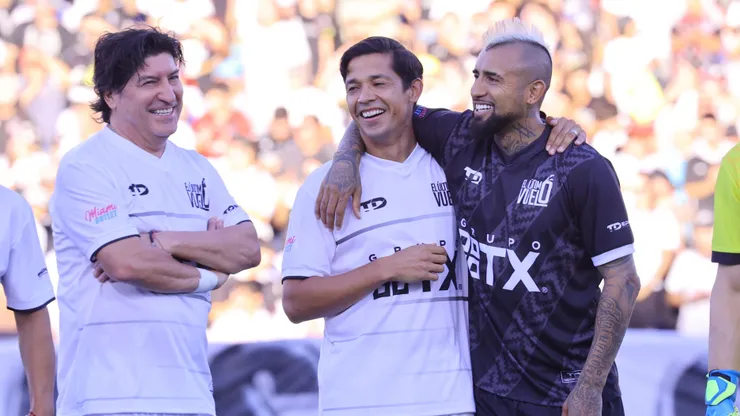 Iván Zamorano se retiró en Colo Colo en el 2003.