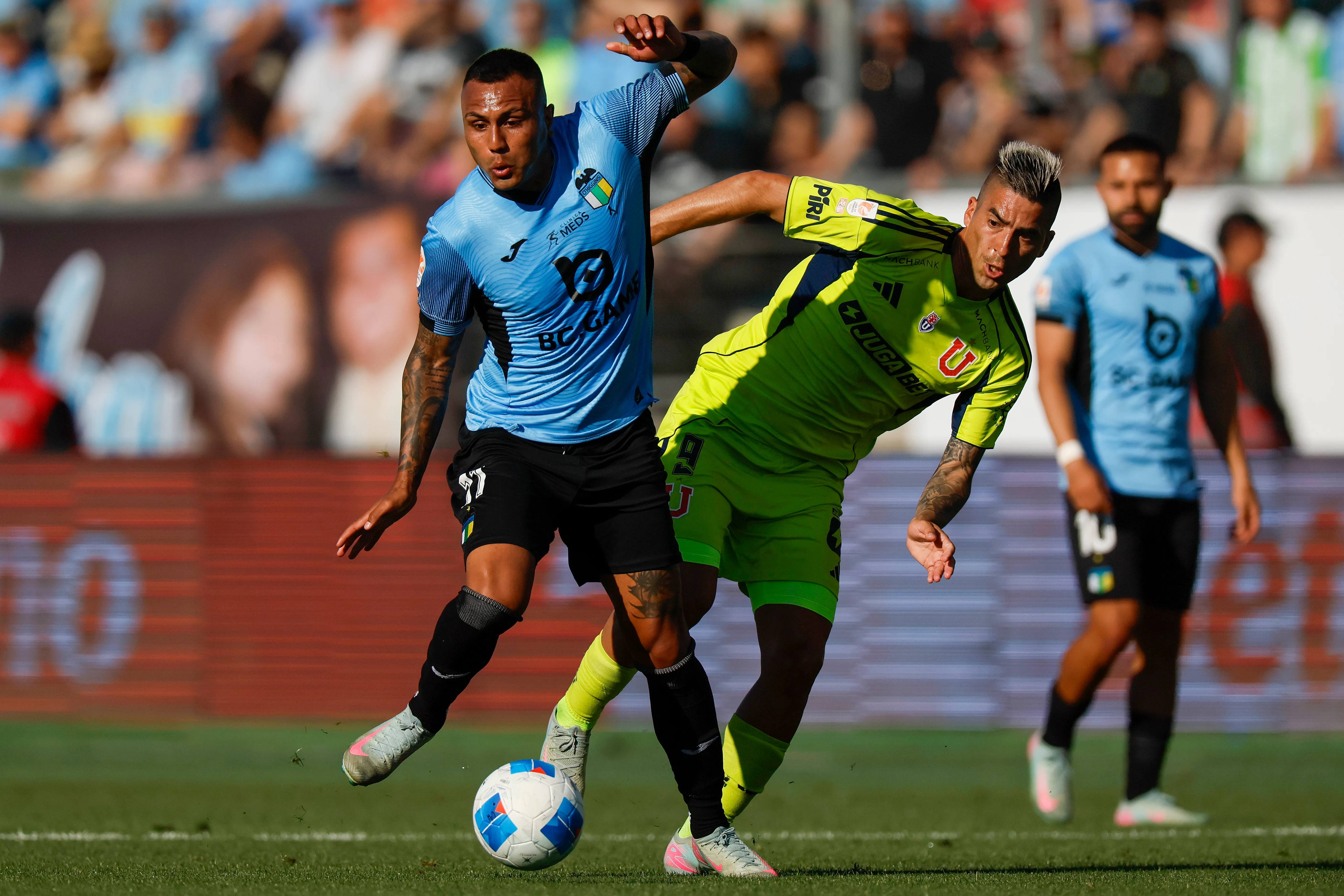 Leandro Fernández se fue de la U. Foto: Andres Pina/Photosport
