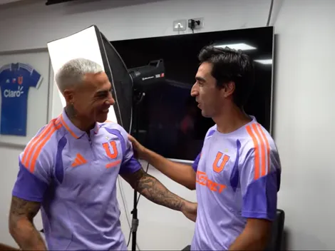 La broma de Eduardo Vargas a Paqui Meneghini en la U