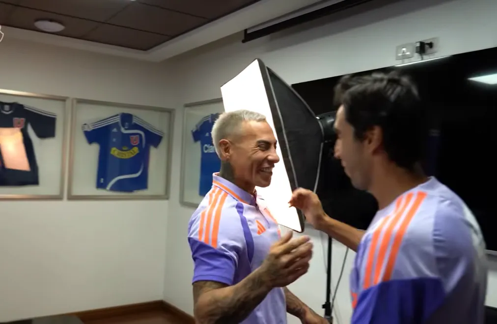 Vargas le preguntó si le dice Paqui o Profe en la U. Foto: U de Chile.