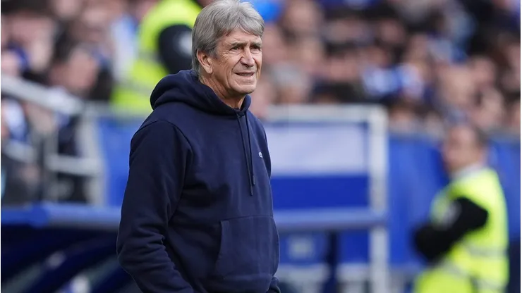 Manuel Pellegrini no quedó conforme tras el empate de Betis.