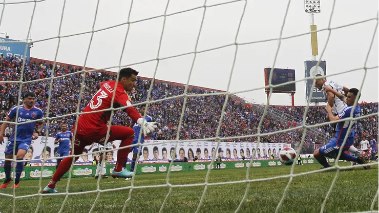 El último gol del delantero en un Superclásico.