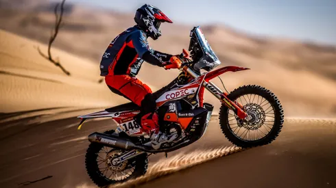 El piloto compite en el Dakar 2026.