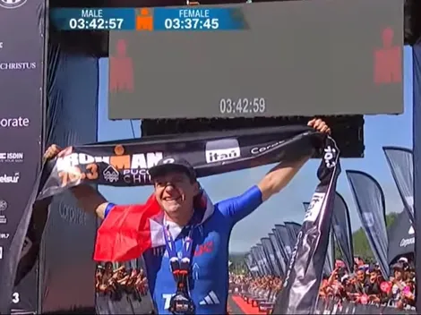 Histórico: chileno gana el Ironman de Pucón