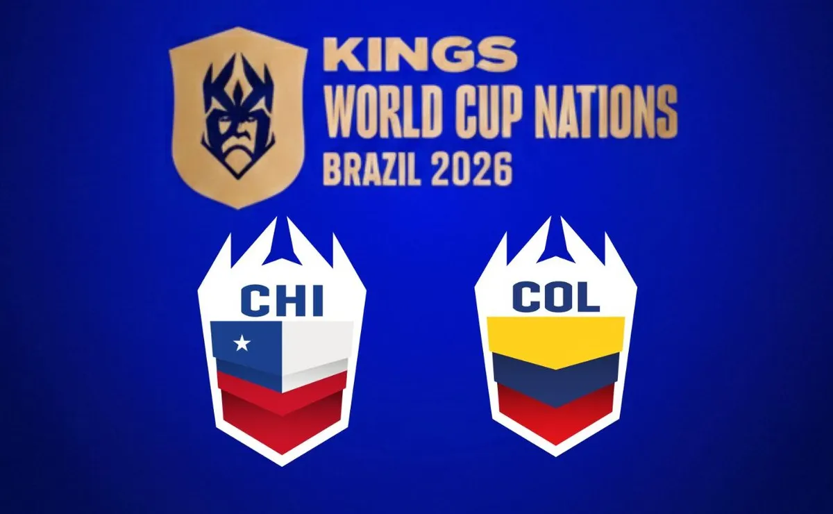 Chile vs. Colombia en fase de grupos de la Kings League