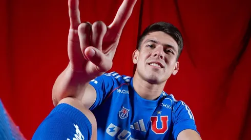 Lucas Romero firmó por un año con U. de Chile.