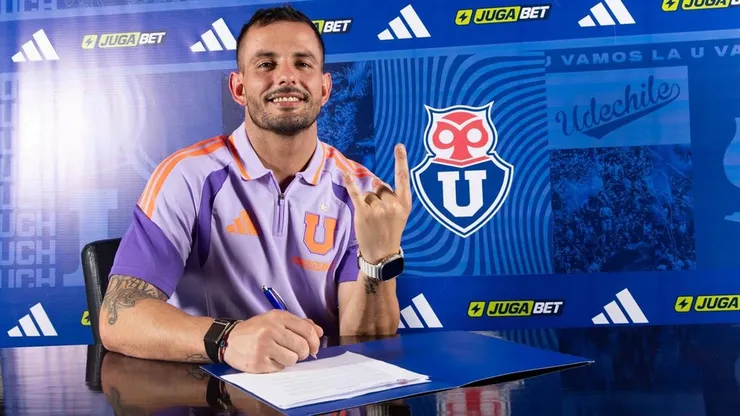 Rivero ya es jugador de Universidad de Chile: tercer refuerzo 2026.