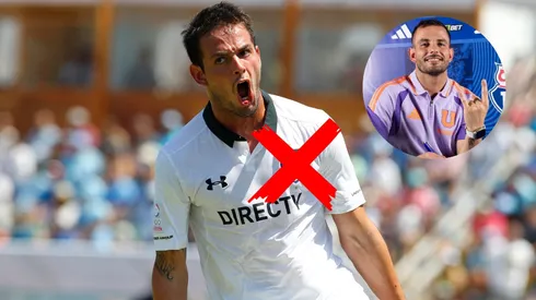 El sitio oficial de la Universidad de Chile no nombró el paso del delantero charrúa por su clásico rival.