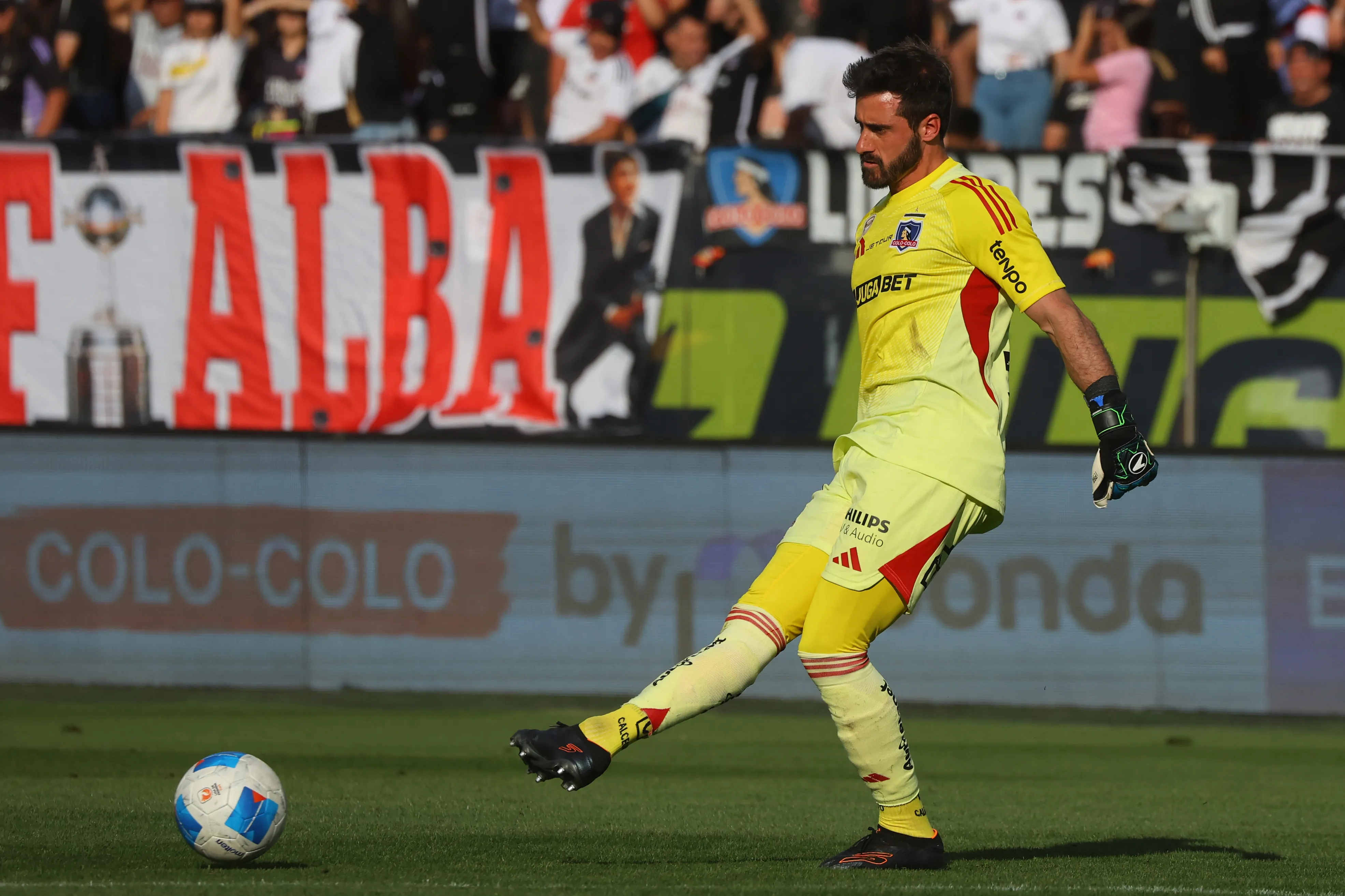 Fernando de Paul asoma como el arquero titular para Colo Colo en 2026. Foto: Jonnathan Oyarzun/Photosport