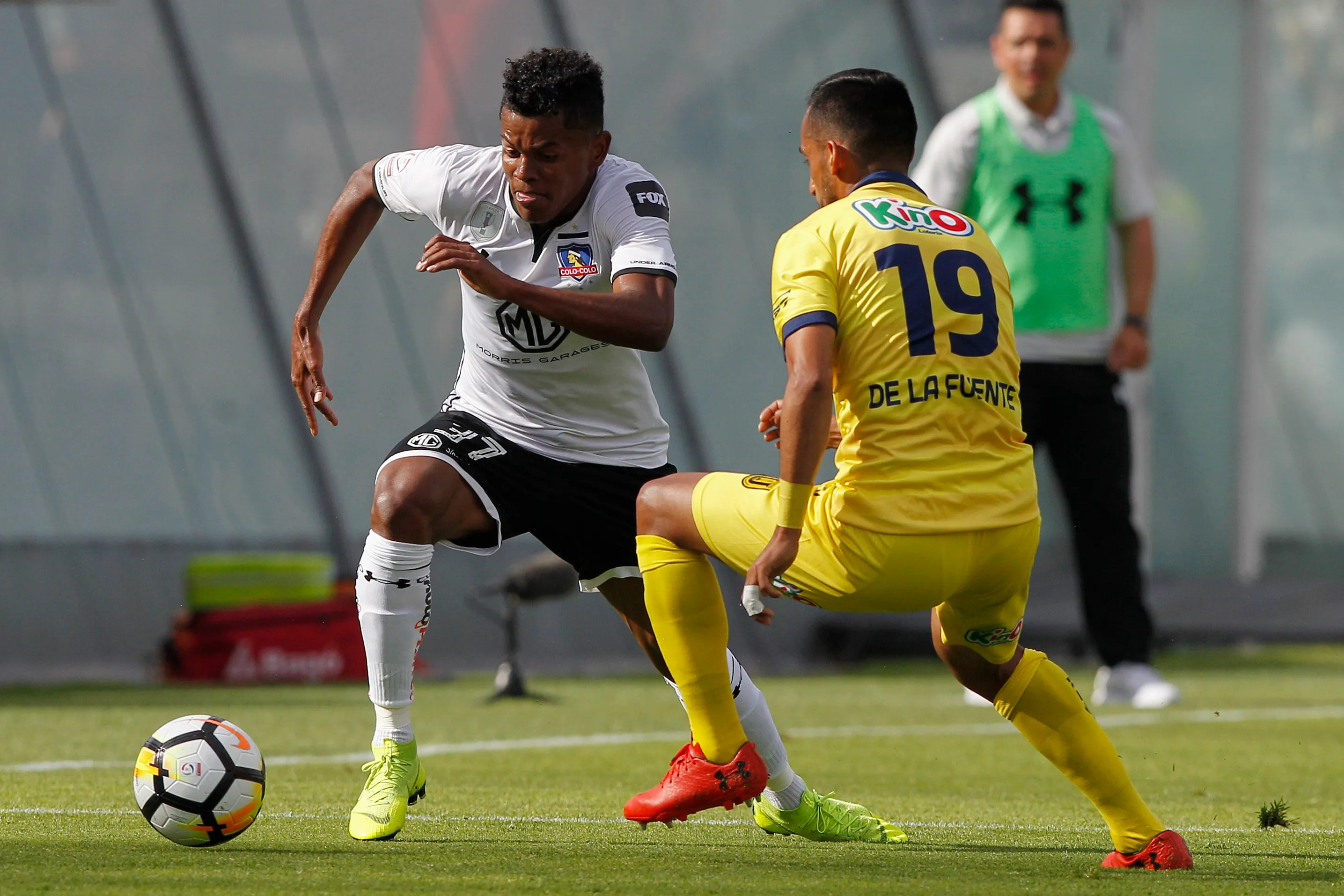Alexander Bolaños en realidad se llama Romario y volverá a jugar con su nombre real en Ecuador. (Felipe Zanca/Photosport).