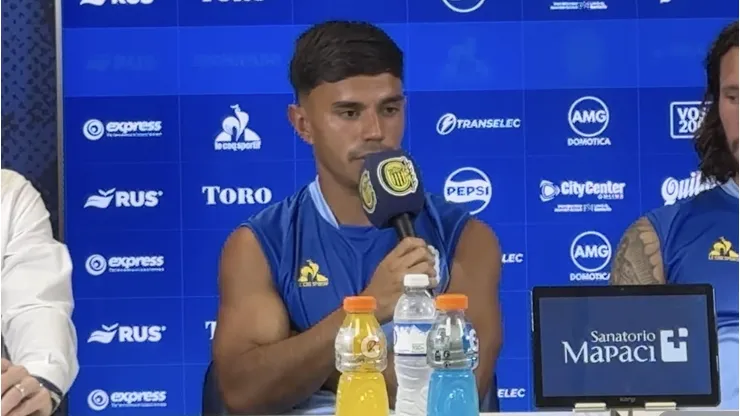 Vicente Pizarro fue presentado en Rosario Central