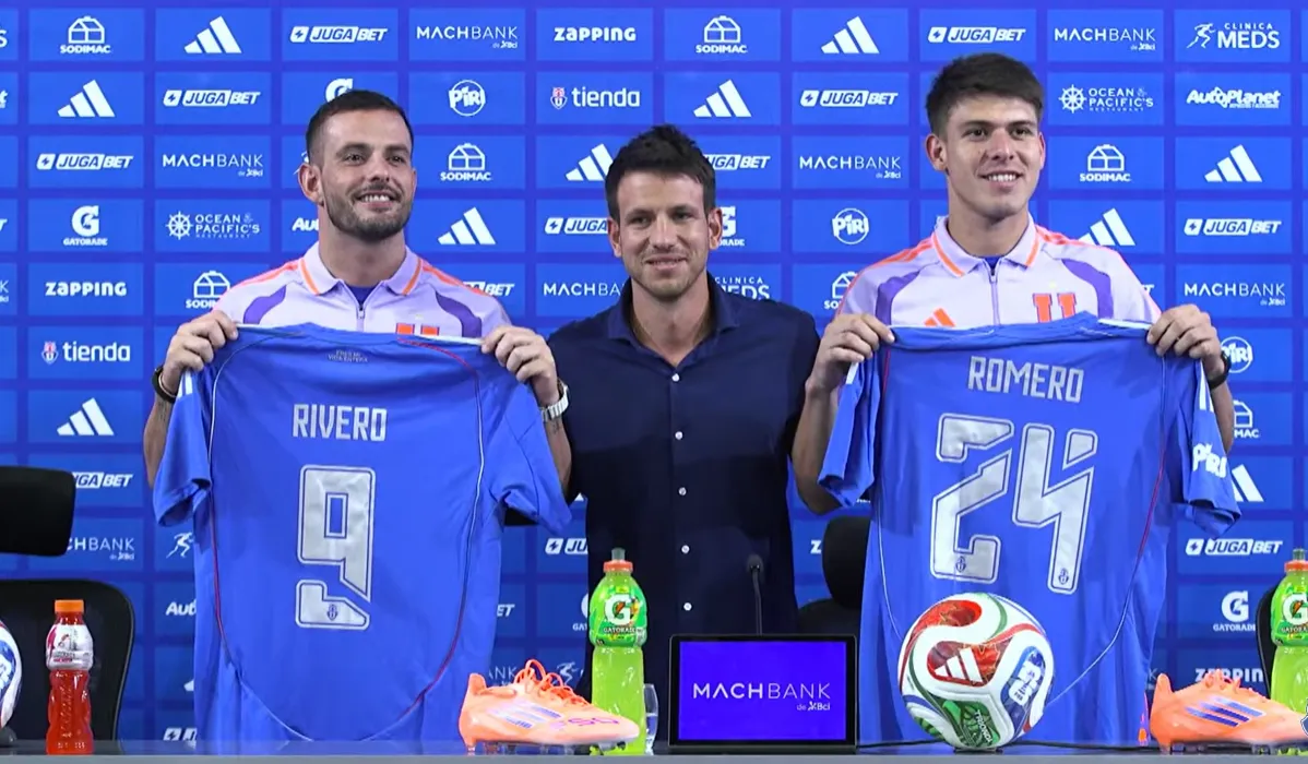 Octavio Rivero es presentado y ocupará la “9”