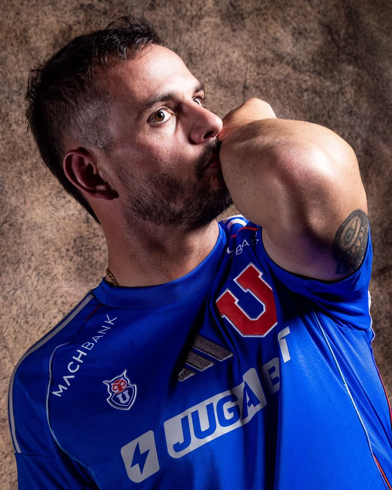 Octavio Rivero dejó en claro que en otra entrevista dijo que no tiene problemas en jugar por la U. Foto: U de Chile