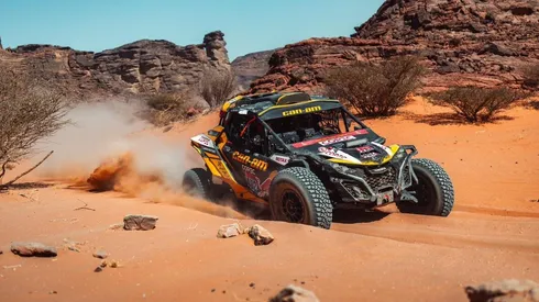 Chaleco López marcha 5° en el Dakar