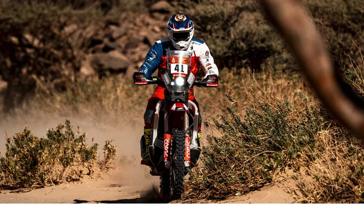 Barbosa es una grata sorprsa en el Dakar 2026