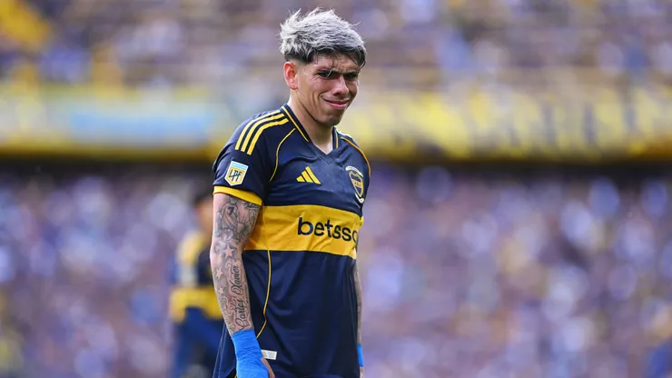 Palacios anotó 3 goles y entregó 4 asistencias en Boca en 2025.