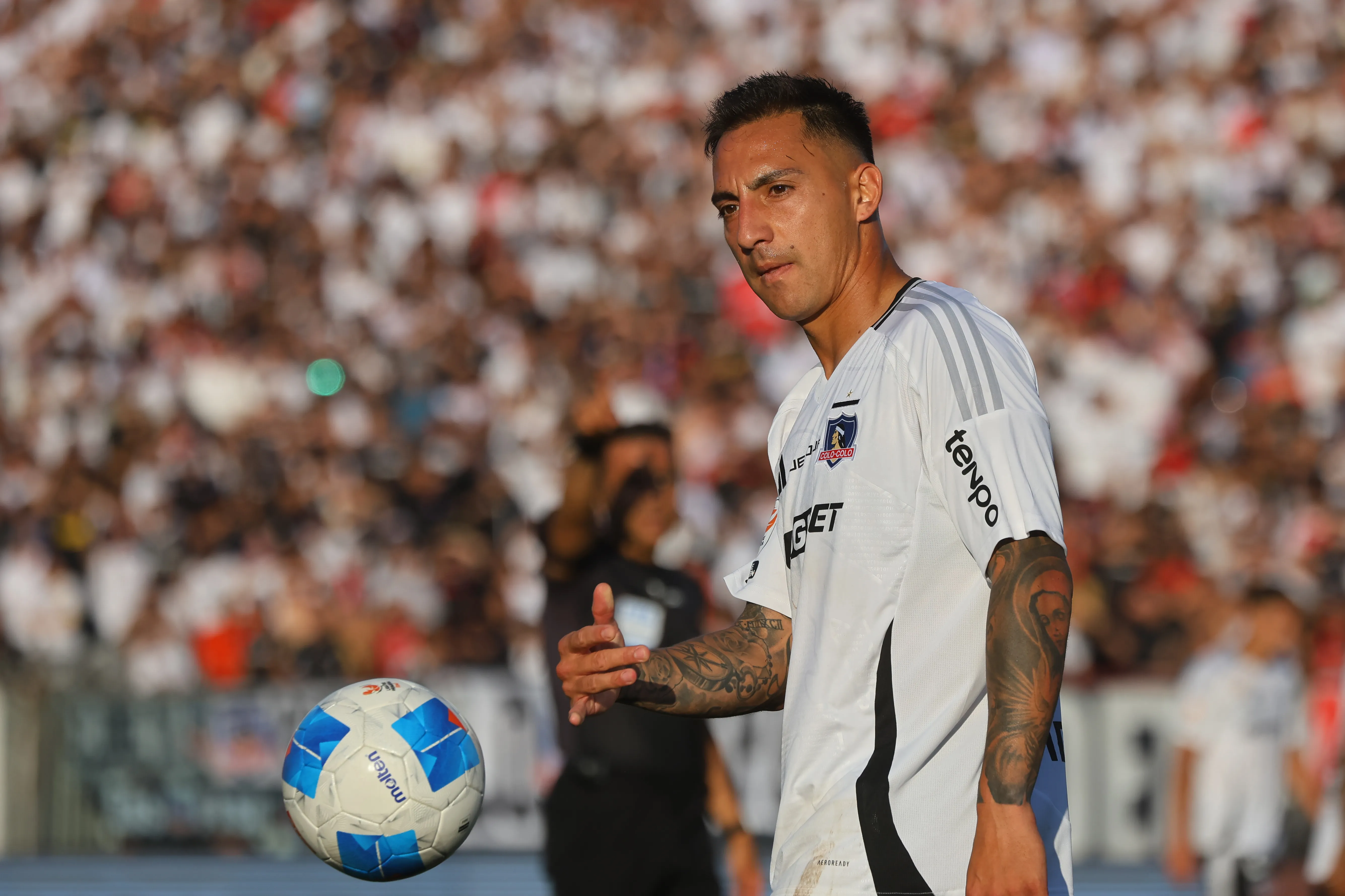 Javier Correa por ahora se vislumbra como titular indiscutido en el Cacique. Jonnathan Oyarzun/Photosport