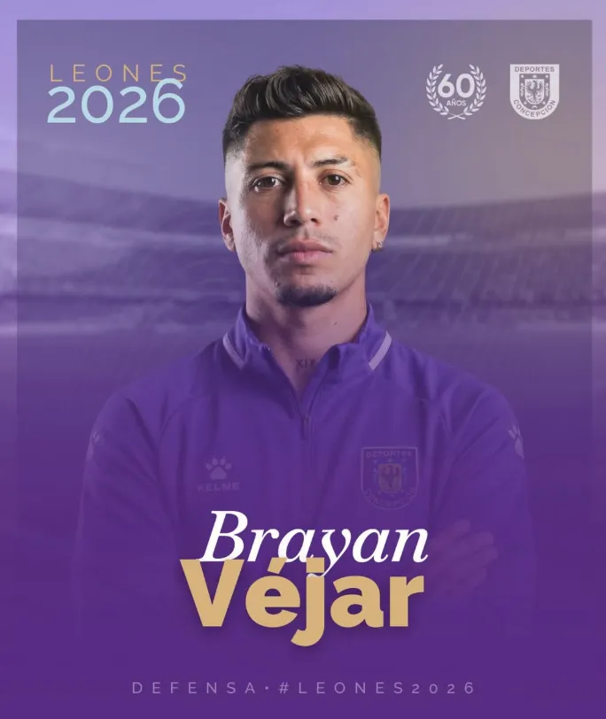 Brayan Véjar sigue en Primera con los Lilas. Foto: Deportes Concepción.