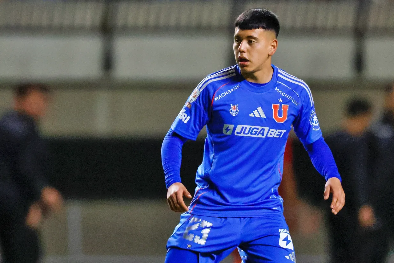 Ignacio Vásquez se pierde amistoso de U de Chile con Racing por lesión (Photosport)