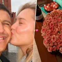 El romántico regalo de cumpleaños de Alexis Sánchez a Alexandra Litvinova