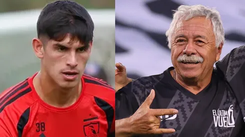 Carlos Caszely le tiene toda la fe a este jugador de las juveniles albas.