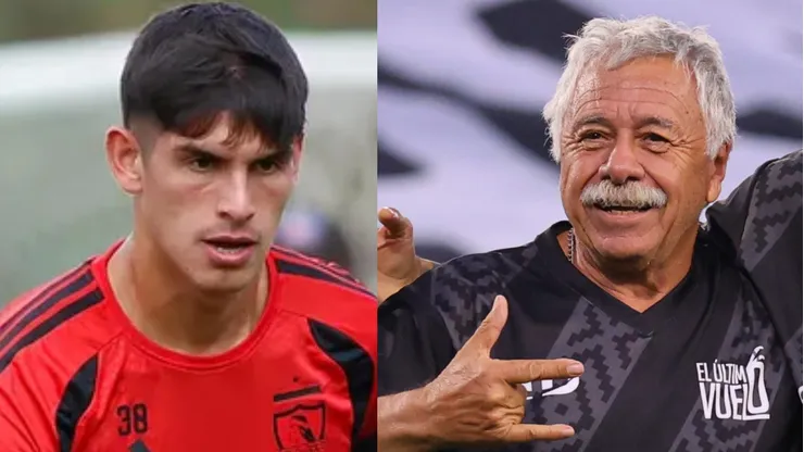 Carlos Caszely le tiene toda la fe a este jugador de las juveniles albas.