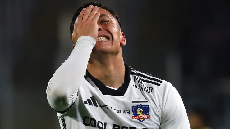 Cristián Zavala suma su primer problema en Colo Colo.