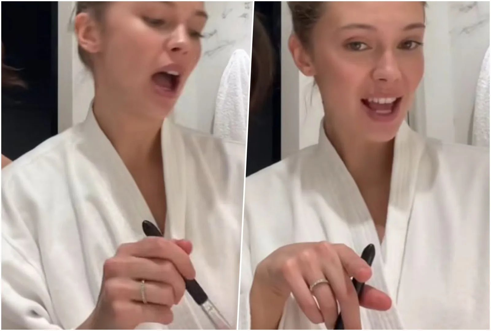 Alexandra Litvinova muestra un anillo que dejó con la boca abierta a los fans de Alexis Sánchez.