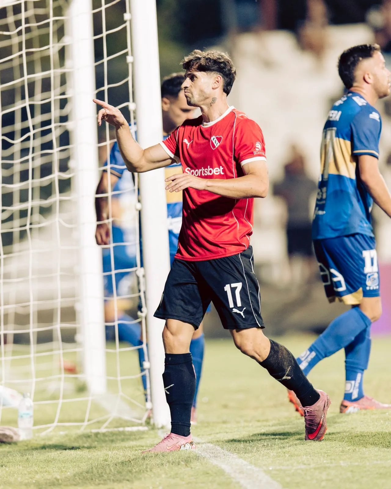 Wálter Mazzantti anotó uno de los goles de Independiente. Foto: Serie Río de La Plata.